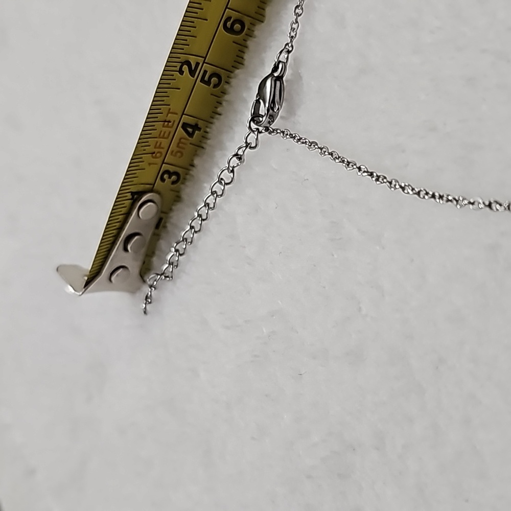 Stethoscope Love Stainless Steel Necklace - Picture 8 of 10